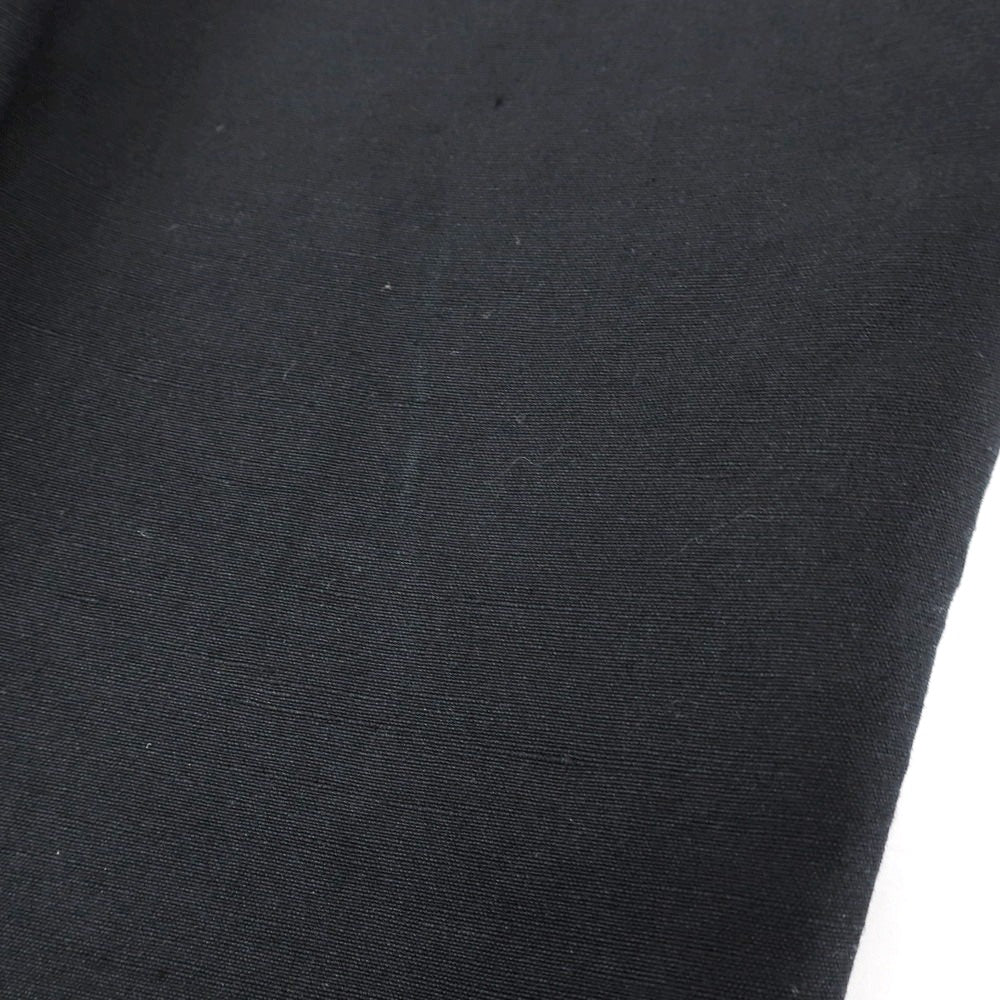 [Used] BERWICH Linen Cotton Casual Slacks Pants Black [44] [Condition Rank B] [Men&