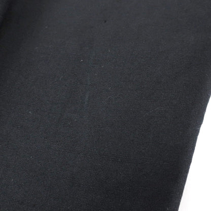 [Used] BERWICH Linen Cotton Casual Slacks Pants Black [44] [Condition Rank B] [Men&