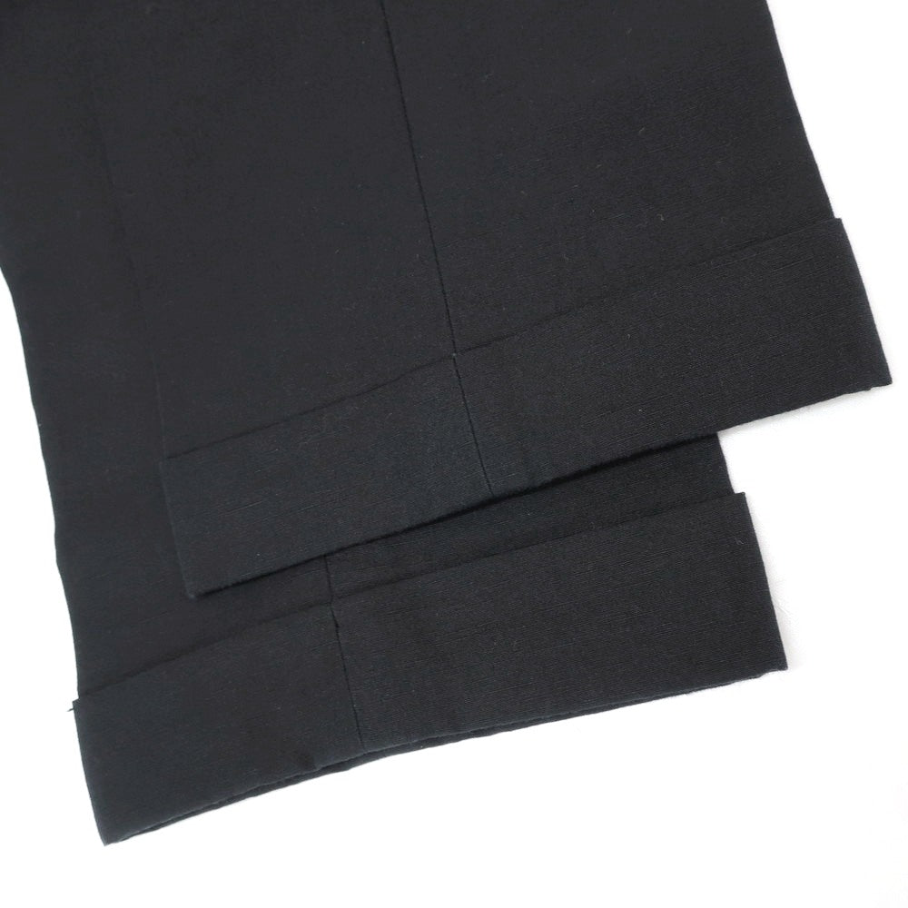 [Used] BERWICH Linen Cotton Casual Slacks Pants Black [44] [Condition Rank B] [Men&