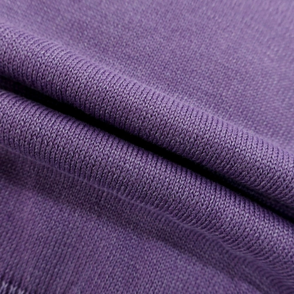 [Used] [Unused] CRUCIANI High Gauge Cotton V-neck Pullover Knit Purple [48] [Condition Rank S] [Men&