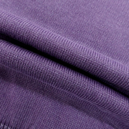 [Used] [Unused] CRUCIANI High Gauge Cotton V-neck Pullover Knit Purple [48] [Condition Rank S] [Men&