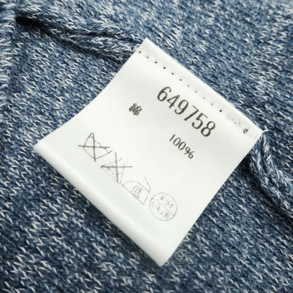[Used] Wool &amp;amp; Co. High Gauge Cotton V-neck Pullover Knit Navy [L] [Condition Rank A] [Men&