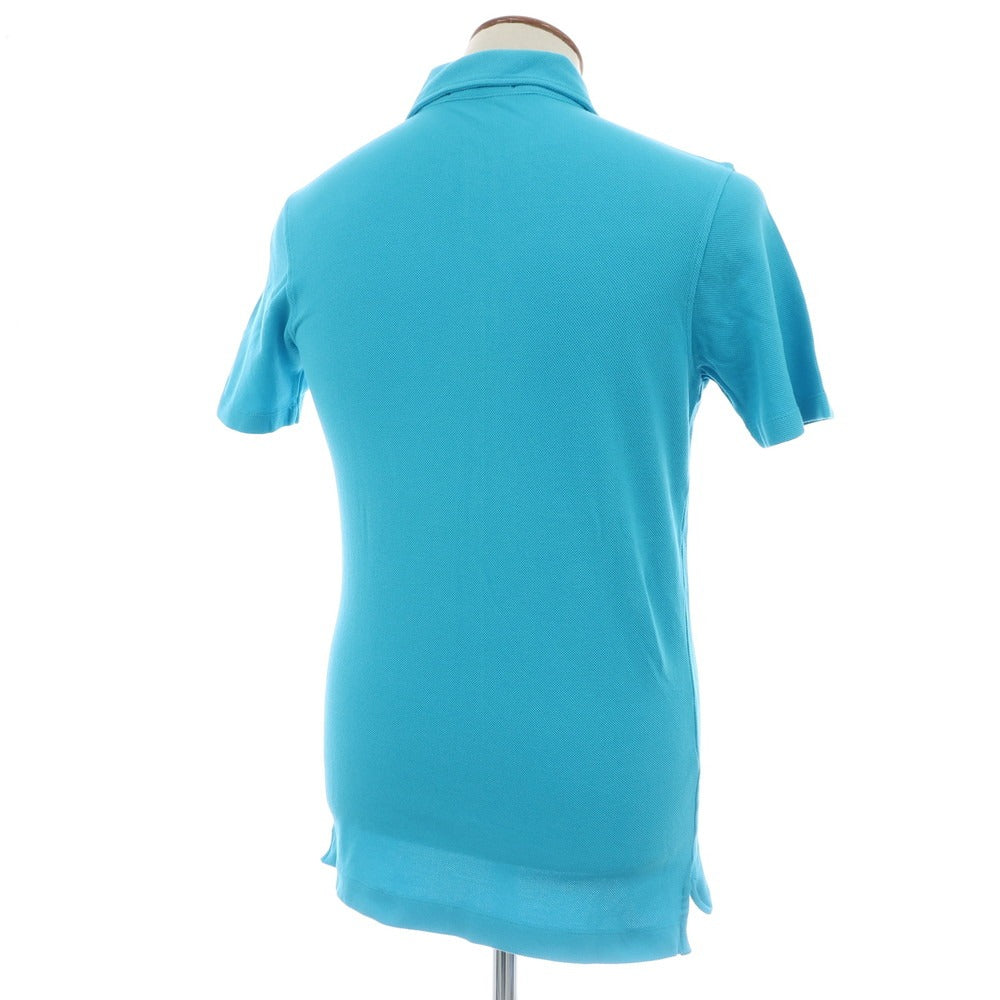 [Used] CRUCIANI Cotton Pique Short Sleeve Polo Shirt Light Blue [48] [Condition Rank B] [Men&