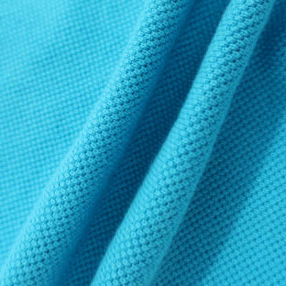 [Used] CRUCIANI Cotton Pique Short Sleeve Polo Shirt Light Blue [48] [Condition Rank B] [Men&