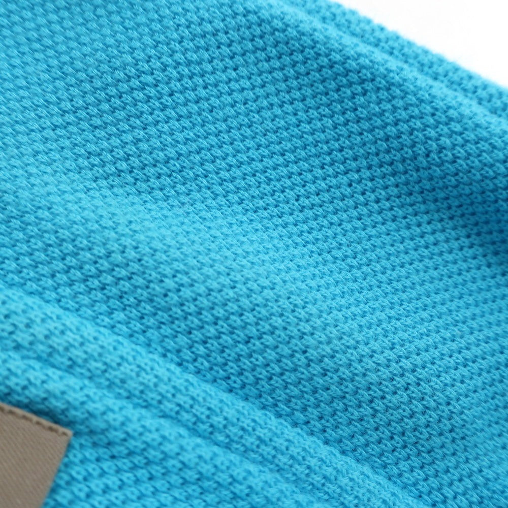 [Used] CRUCIANI Cotton Pique Short Sleeve Polo Shirt Light Blue [48] [Condition Rank B] [Men&