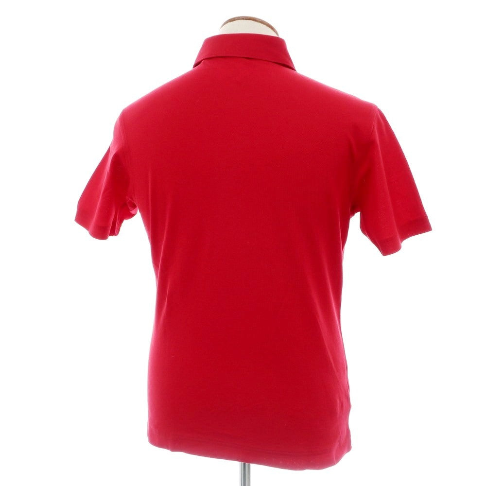 [Used] ORIAN Cotton Pique Short Sleeve Polo Shirt Red [M] [Condition Rank B] [Men&