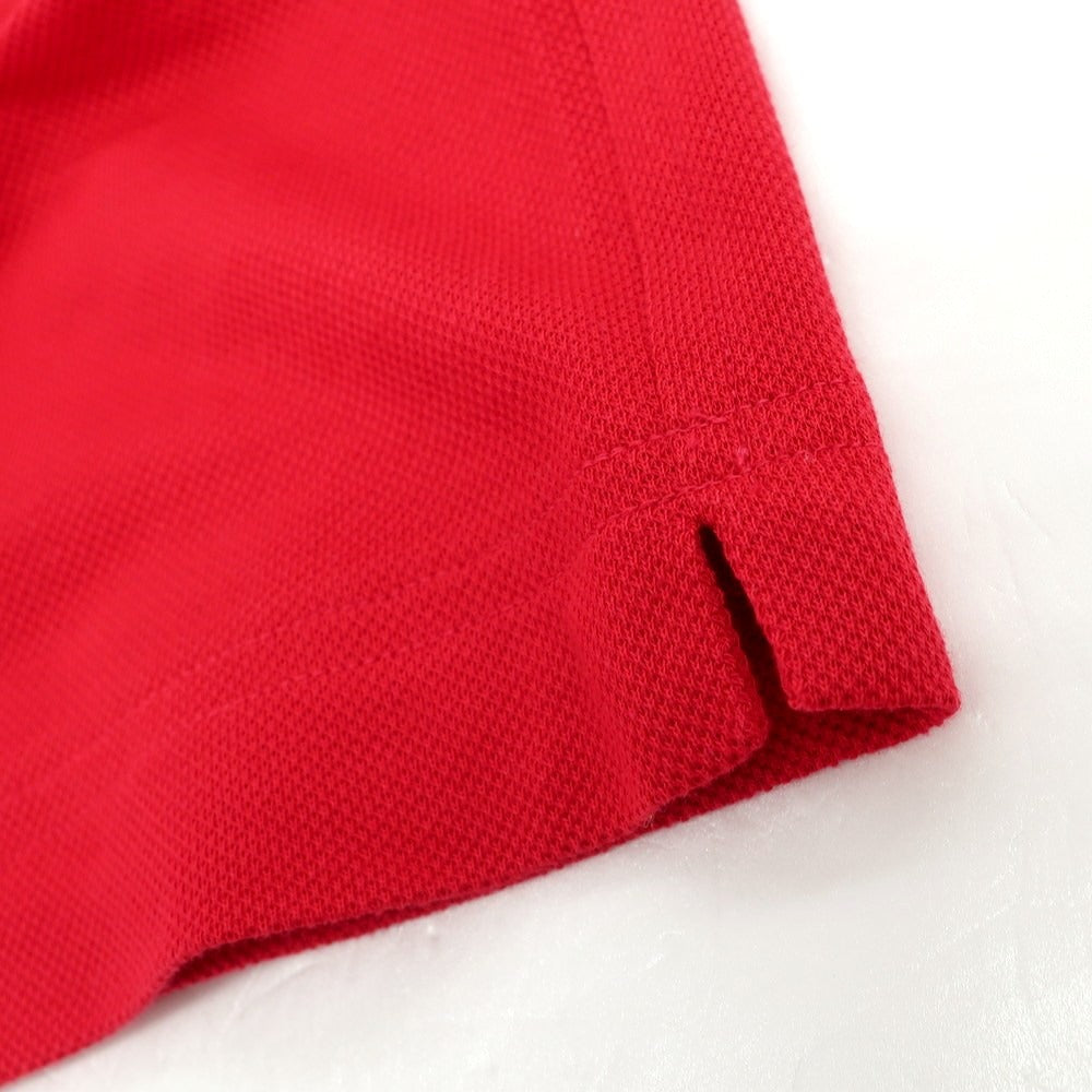 [Used] ORIAN Cotton Pique Short Sleeve Polo Shirt Red [M] [Condition Rank B] [Men&