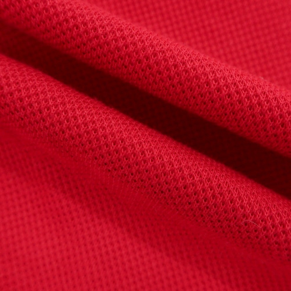 [Used] ORIAN Cotton Pique Short Sleeve Polo Shirt Red [M] [Condition Rank B] [Men&