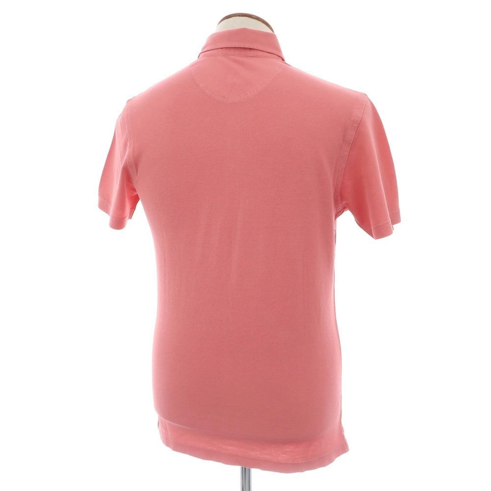 [Used] GRAN SASSO Cotton Short Sleeve Polo Shirt Pink [48] [Condition Rank A] [Men&