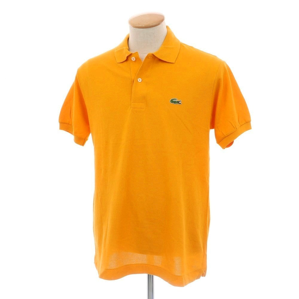 [Used] LACOSTE Cotton Pique Short Sleeve Polo Shirt Orange [3] [Condition Rank B] [Men&