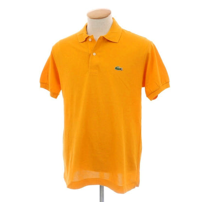 [Used] LACOSTE Cotton Pique Short Sleeve Polo Shirt Orange [3] [Condition Rank B] [Men&