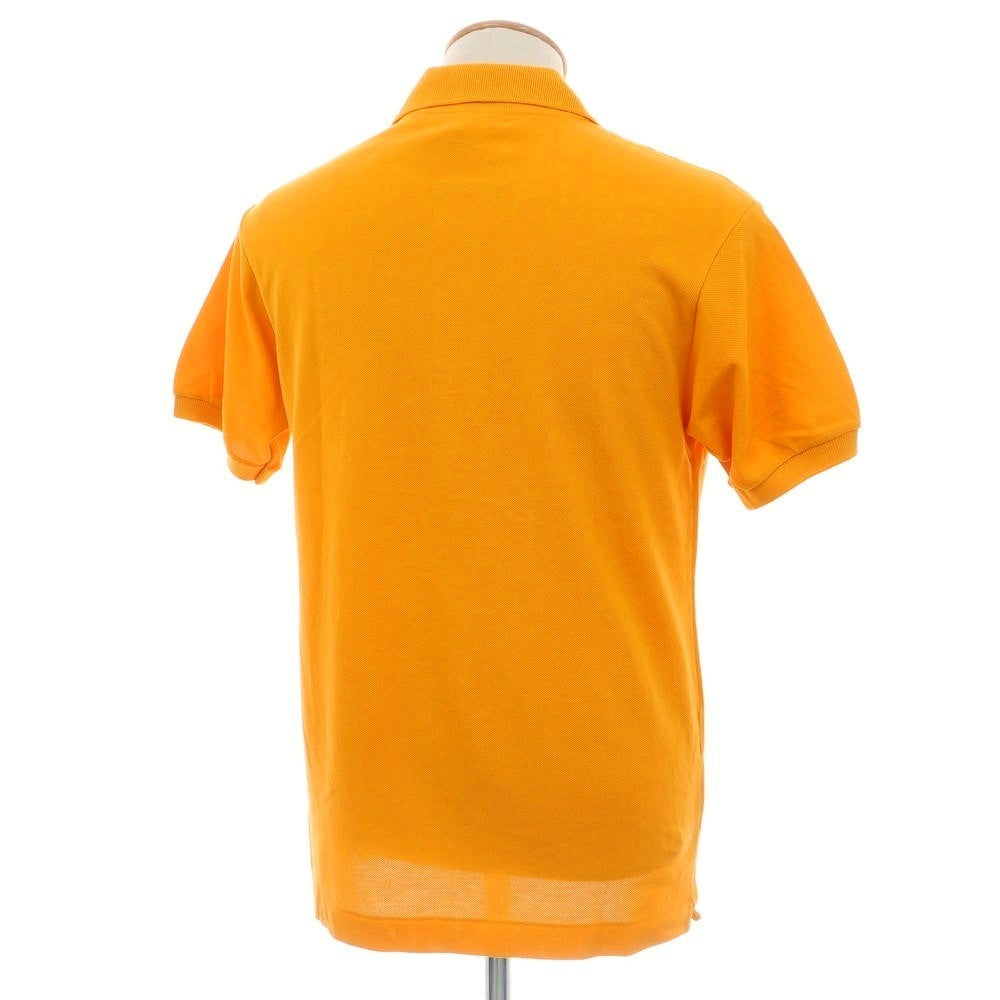 [Used] LACOSTE Cotton Pique Short Sleeve Polo Shirt Orange [3] [Condition Rank B] [Men&