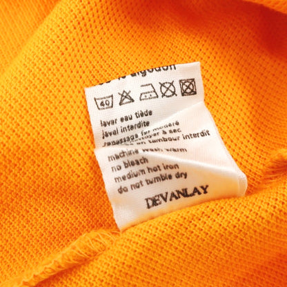 [Used] LACOSTE Cotton Pique Short Sleeve Polo Shirt Orange [3] [Condition Rank B] [Men&