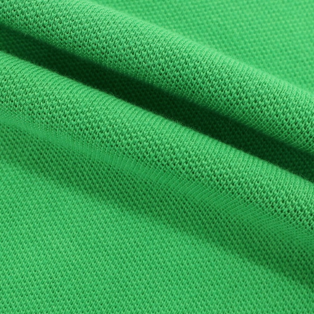 [Used] SCYE BASICS Cotton Pique Short Sleeve Polo Shirt Green [38] [Condition Rank B] [Men&