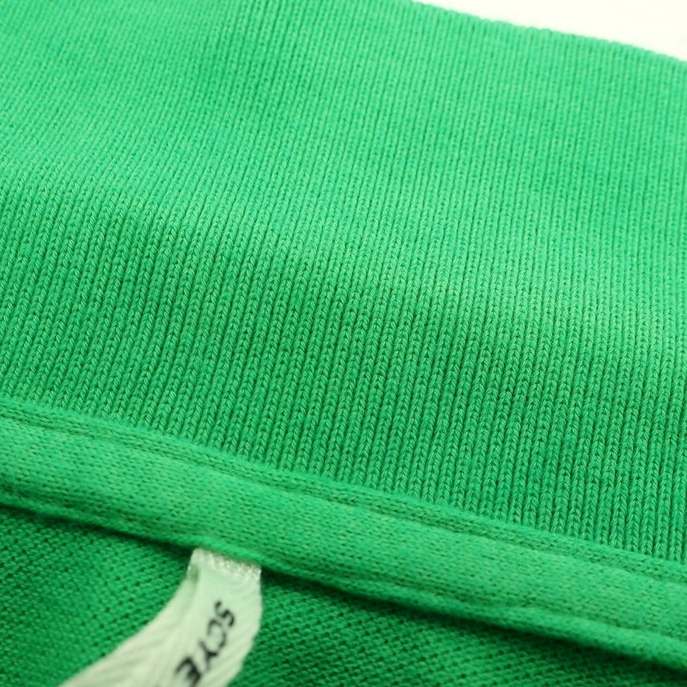 [Used] SCYE BASICS Cotton Pique Short Sleeve Polo Shirt Green [38] [Condition Rank B] [Men&