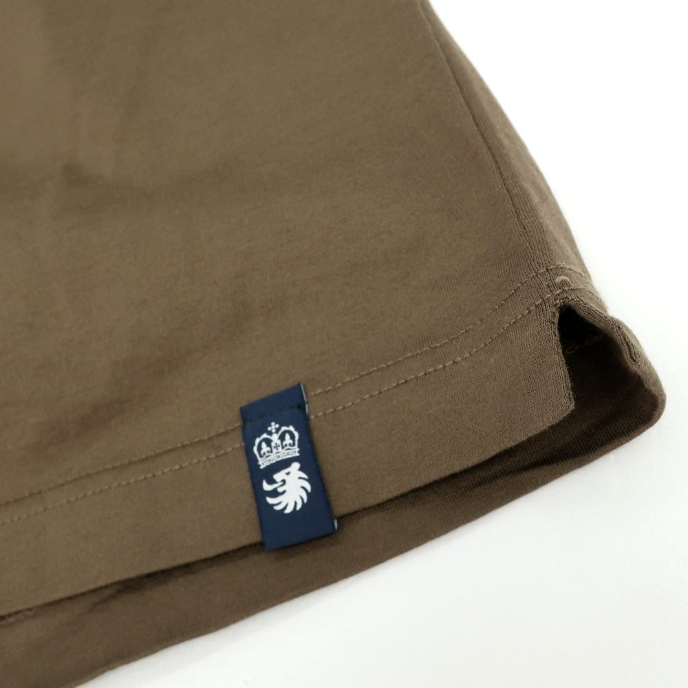 [Used] Drumohr Cotton Short Sleeve Polo Shirt Brown [S] [Condition Rank B] [Men&