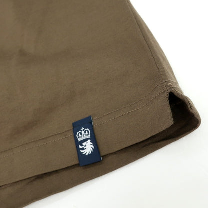 [Used] Drumohr Cotton Short Sleeve Polo Shirt Brown [S] [Condition Rank B] [Men&