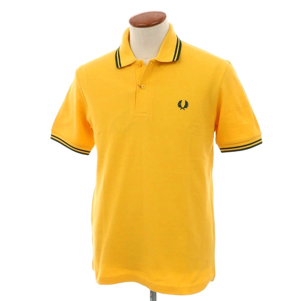 [Used] [Unused] Fred Perry Cotton Pique Short Sleeve Polo Shirt Yellow [38] [Condition Rank S] [Men&
