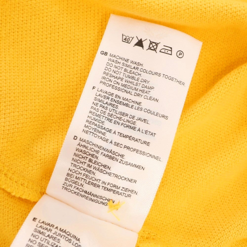 【中古】【未使用】フレッドペリー FRED PERRY コットン 鹿の子 半袖ポロシャツ イエロー【 38 】【 状態ランクS 】【 メンズ 】