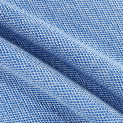 【中古】【未使用】フレッドペリー FRED PERRY コットン 鹿の子 半袖ポロシャツ ブルー【 M 】【 状態ランクS 】【 メンズ 】