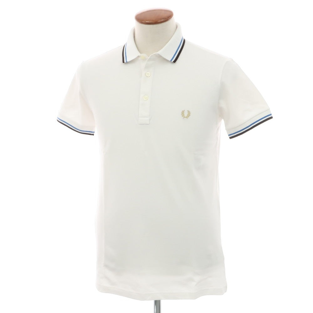 [Used] [Unused] Fred Perry Stretch Cotton Short Sleeve Polo Shirt White [M] [Condition Rank S] [Men&