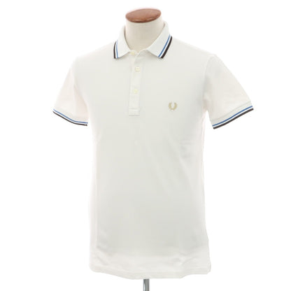 [Used] [Unused] Fred Perry Stretch Cotton Short Sleeve Polo Shirt White [M] [Condition Rank S] [Men&