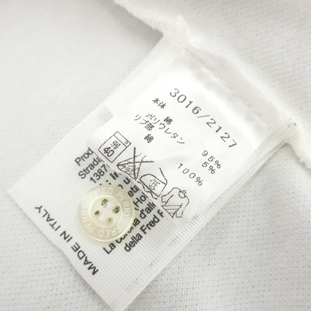 [Used] [Unused] Fred Perry Stretch Cotton Short Sleeve Polo Shirt White [M] [Condition Rank S] [Men&