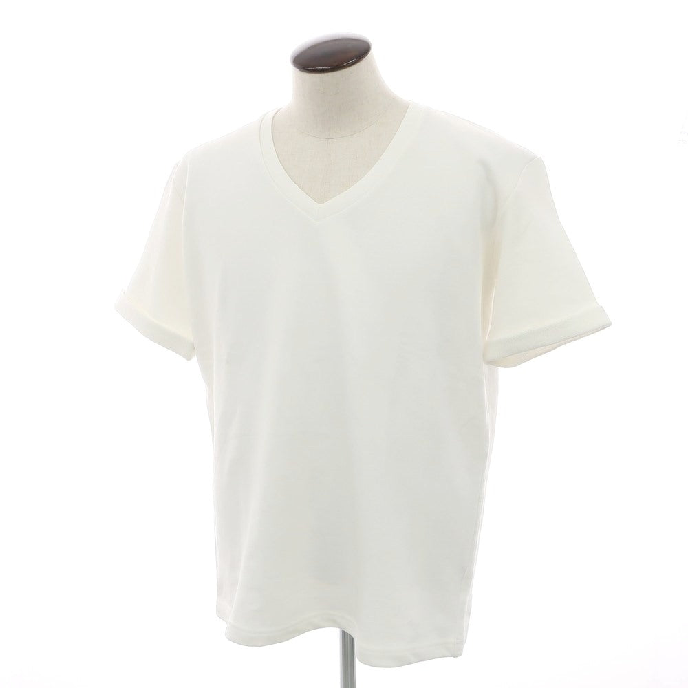 [Used] Miami Beach Hotel 1955 Cotton V-neck short-sleeve T-shirt White [4] [Condition Rank A] [Men&
