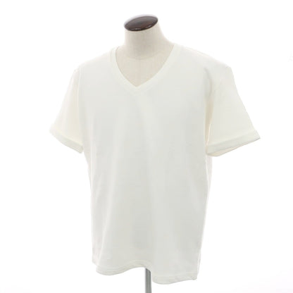 [Used] Miami Beach Hotel 1955 Cotton V-neck short-sleeve T-shirt White [4] [Condition Rank A] [Men&
