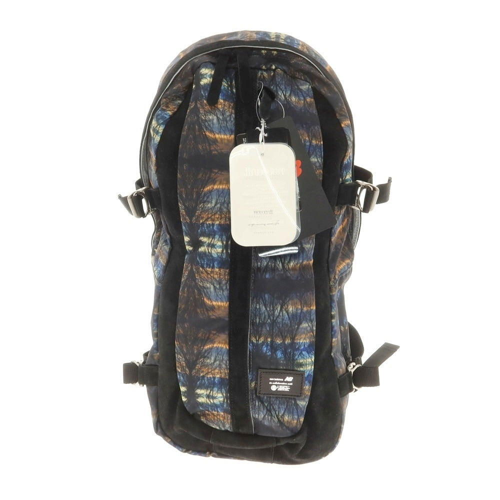 [Used] [Unused] New Balance Polyester Backpack Black x Multicolor [Condition Rank S] [Men&
