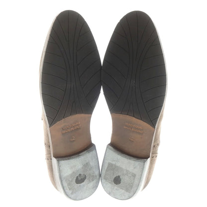 [Used] BOEMOS Suede Side Elastic Loafers Ash Brown [42] [Condition Rank A] [Men&