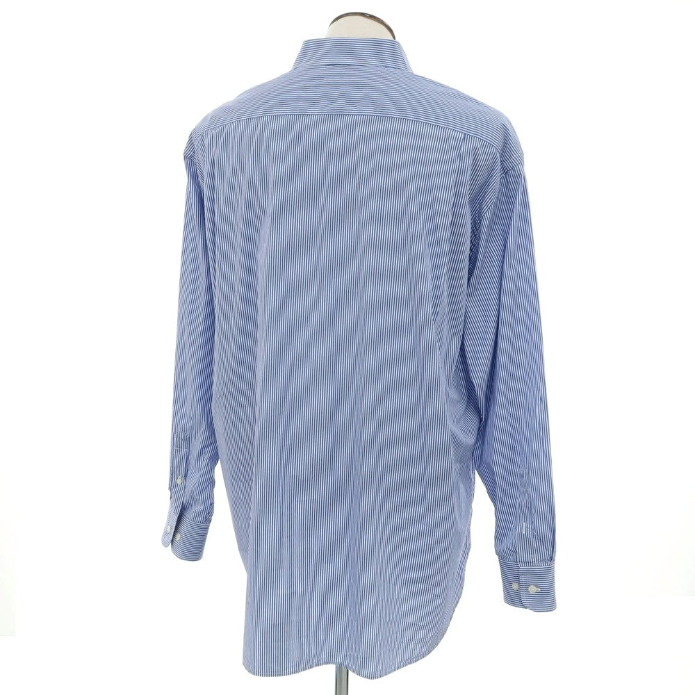 [Used] Paul &amp;amp; Shark PAUL&amp;amp;SHARK Cotton Striped Button-down Casual Shirt Blue x White [46] [Condition Rank B] [Men&