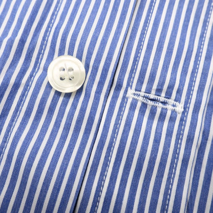 [Used] Paul &amp;amp; Shark PAUL&amp;amp;SHARK Cotton Striped Button-down Casual Shirt Blue x White [46] [Condition Rank B] [Men&