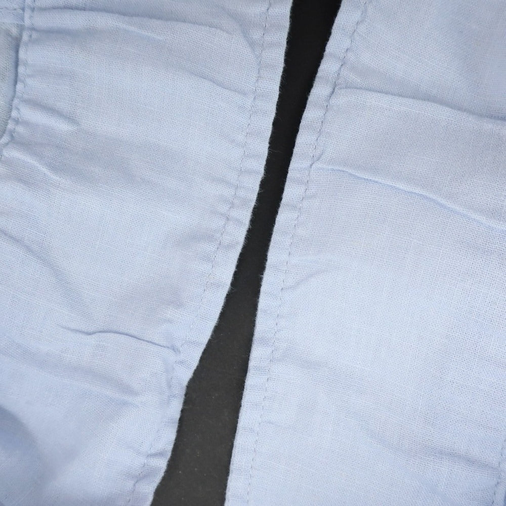 [Used] FRENCH CONNECTION Linen Cotton Button Down Casual Shirt Light Blue [M] [Condition Rank B] [Men&