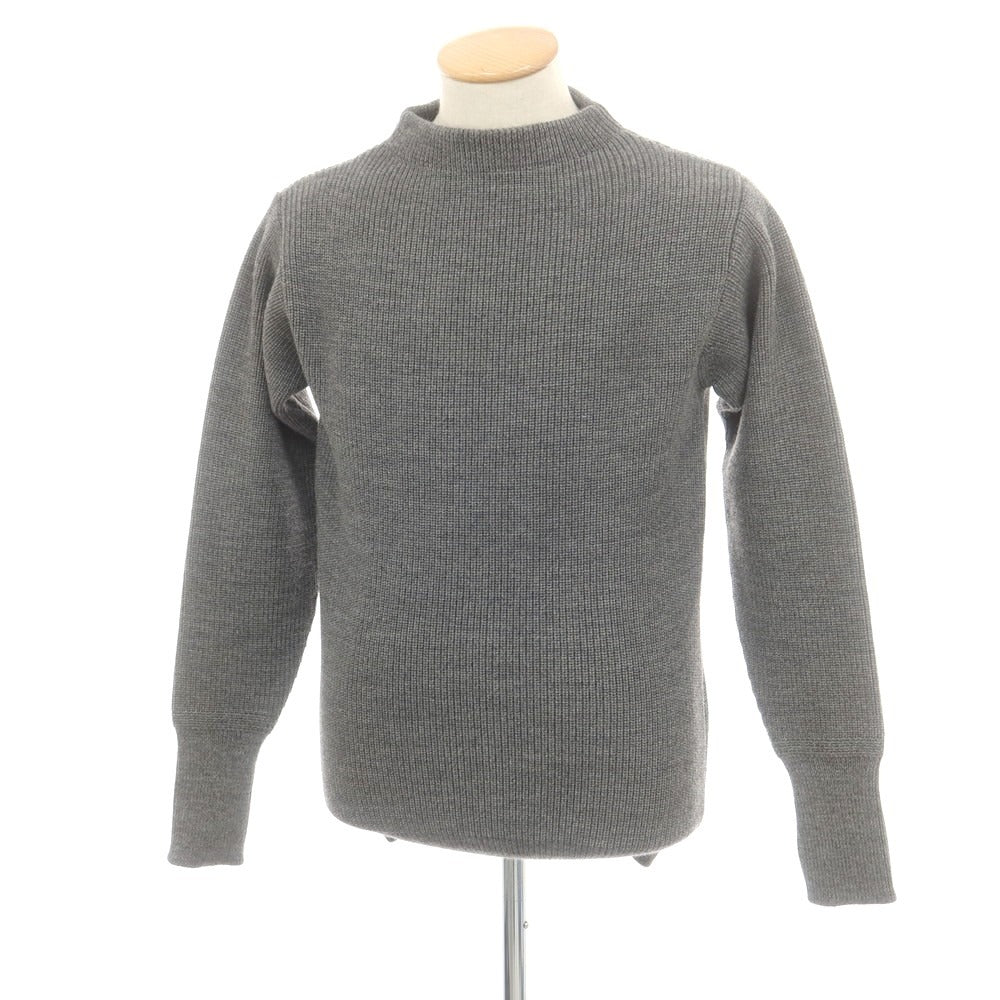 【中古】【未使用】アンデルセンアンデルセン ANDERSEN-ANDERSEN ウール モックネック プルオーバーニット グレー【 XS 】【 状態ランクS 】【 メンズ 】