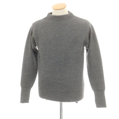 【中古】【未使用】アンデルセンアンデルセン ANDERSEN-ANDERSEN ウール モックネック プルオーバーニット グレー【 XS 】【 状態ランクS 】【 メンズ 】