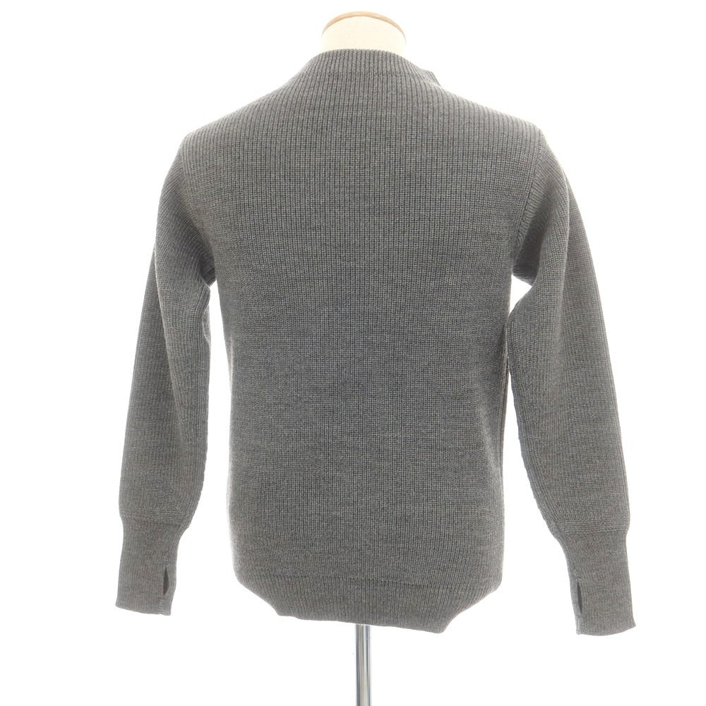 【中古】【未使用】アンデルセンアンデルセン ANDERSEN-ANDERSEN ウール モックネック プルオーバーニット グレー【 XS 】【 状態ランクS 】【 メンズ 】