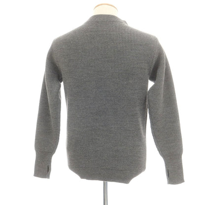 【中古】【未使用】アンデルセンアンデルセン ANDERSEN-ANDERSEN ウール モックネック プルオーバーニット グレー【 XS 】【 状態ランクS 】【 メンズ 】