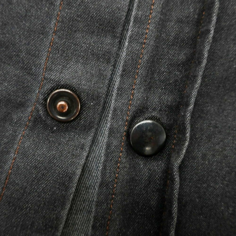 [Used] Giannetto cotton casual shirt, black [39] [Condition rank B] [Men&