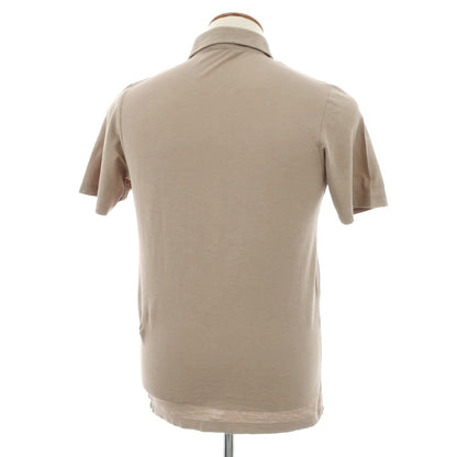 【中古】ロベルトコリーナ ROBERTO COLLINA コットン 半袖シャツ グレージュ【 48 】【 状態ランクB 】【 メンズ 】