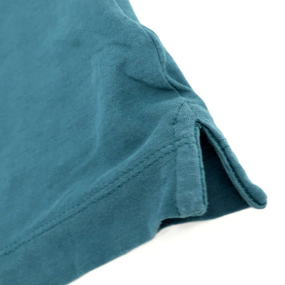 [Used] ROBERTO COLLINA Cotton short-sleeved polo shirt, peacock color [No description (S rank)] [Condition rank C] [Men&