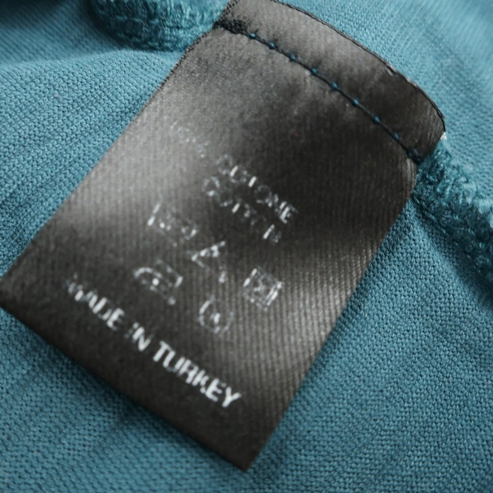 [Used] ROBERTO COLLINA Cotton short-sleeved polo shirt, peacock color [No description (S rank)] [Condition rank C] [Men&