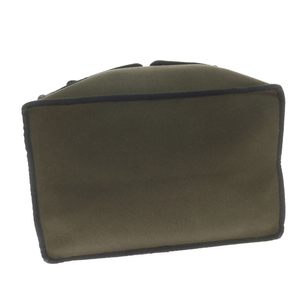 【中古】ウォントレスエッシェンシャルデラヴィ Want Les Essentiels de la Vie キャンバス トートバッグ ダークオリーブ【 状態ランクA 】【 メンズ 】[EPD]