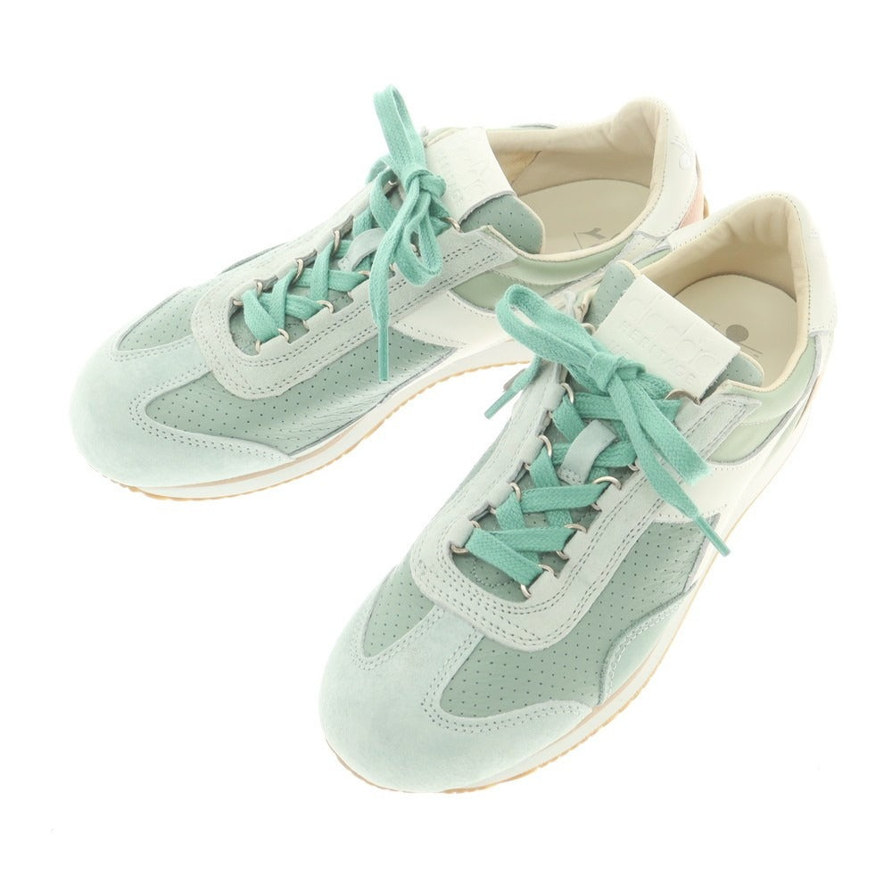 [Used] [Unused] Diadora EQUIPE ITALY Sneakers Light Green x Pink Beige [26] [Condition Rank S] [Men&