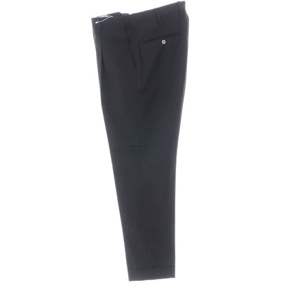[Used] PT Torino PT TORINO TECHNO WASHABLE WOOL Stretch Polyester Wool Dress Slacks Pants Black [48] [Condition Rank D] [Men&