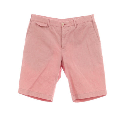 [Used] PT TORINO BERMUDA stretch cotton shorts, red x white [48] [Condition rank B] [Men&