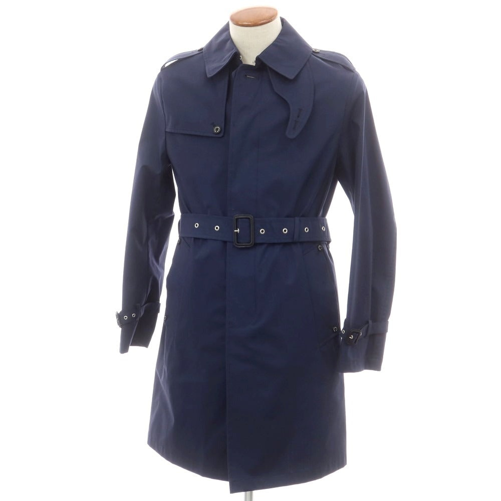 【中古】マッキントッシュ Mackintosh ロロピアーナ コットン トレンチコート ネイビー【 38 】【 状態ランクB 】【 メンズ 】