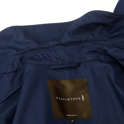 [Used] Mackintosh Loro Piana Cotton Trench Coat Navy [38] [Condition Rank B] [Men&