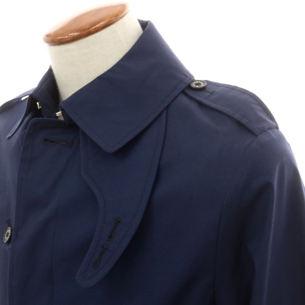 【中古】マッキントッシュ Mackintosh ロロピアーナ コットン トレンチコート ネイビー【 38 】【 状態ランクB 】【 メンズ 】