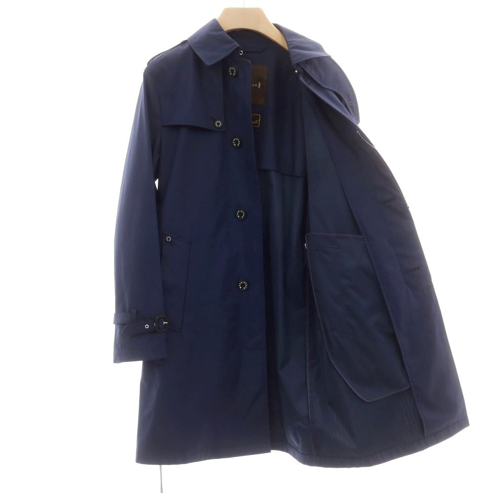 [Used] Mackintosh Loro Piana Cotton Trench Coat Navy [38] [Condition Rank B] [Men&